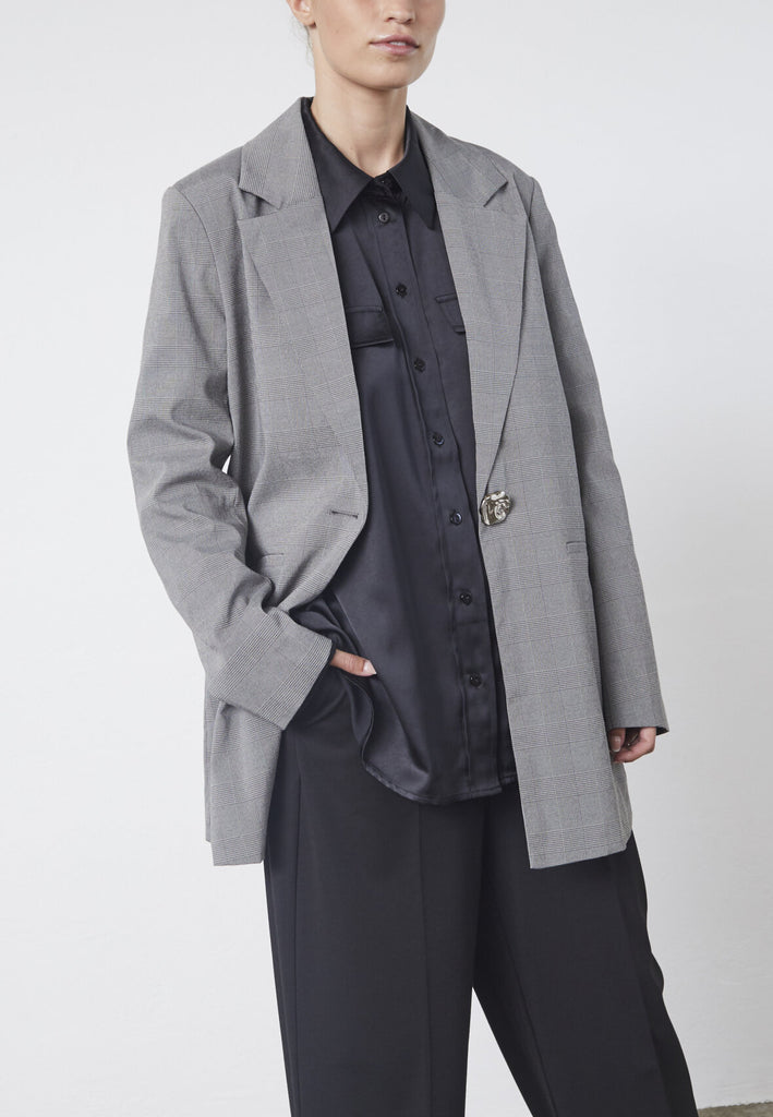 Love & Divine love1021-5 Blazer check grey