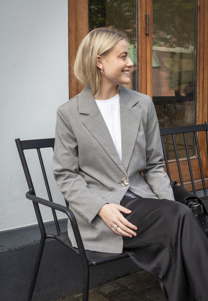 Love & Divine love1021-5 Blazer check grey