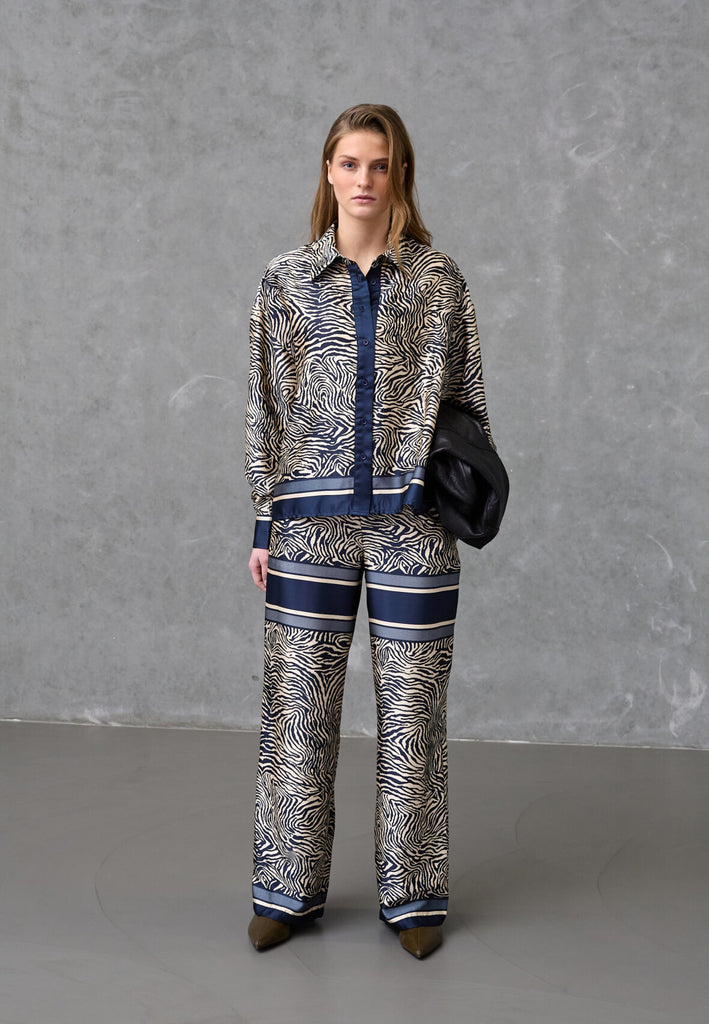 Love & Divine love1024-60 bukser navy zebra