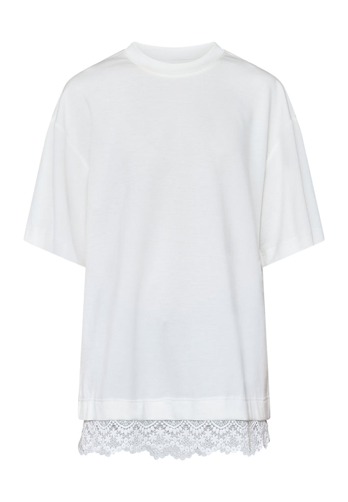 Love & Divine love1462 shirt white lace