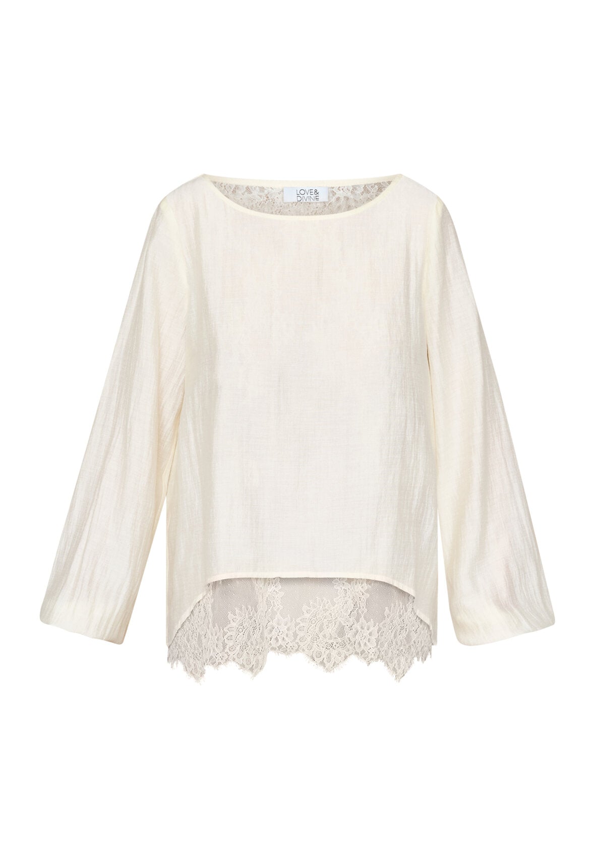 Love & Divine love1467 blouse lace porcelain