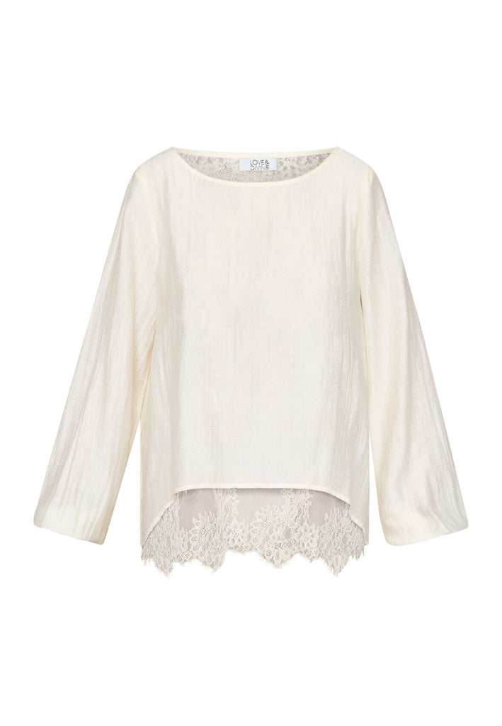 Love & Divine love1467 blouse lace porcelain