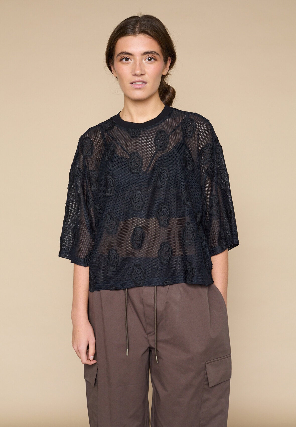 Love & Divine love1481 shirt blond black