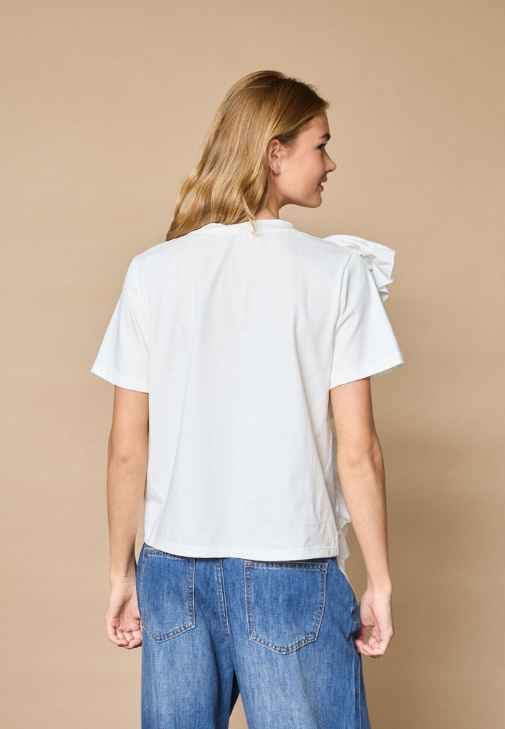 Love & Divine love1496 T-shirt white