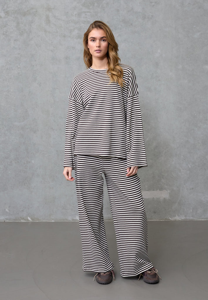 Love & Divine love1505 blouse stripe