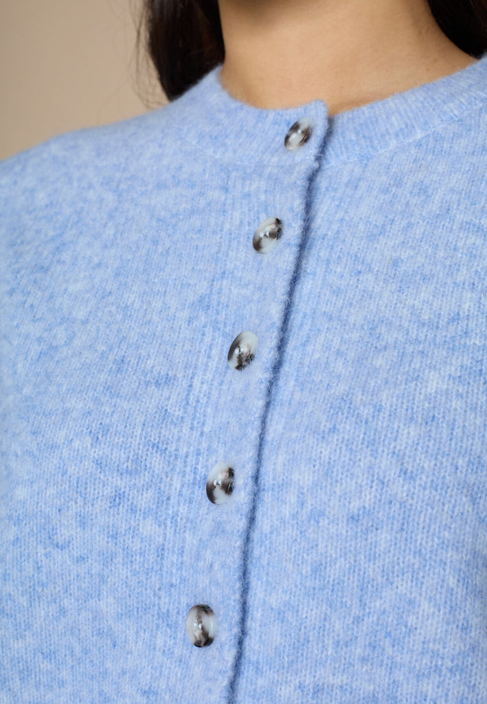 Love & Divine love1508 strik cardigan light