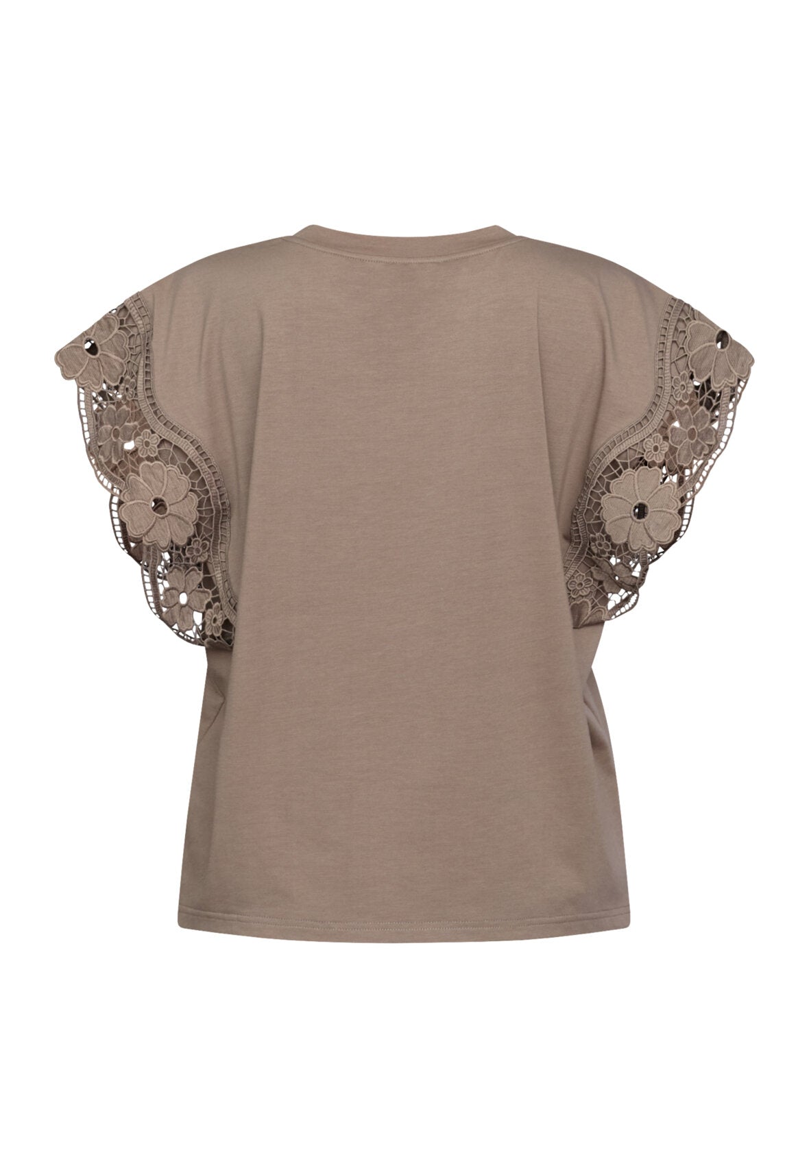 Love & Divine love1517 tee lace d. sand