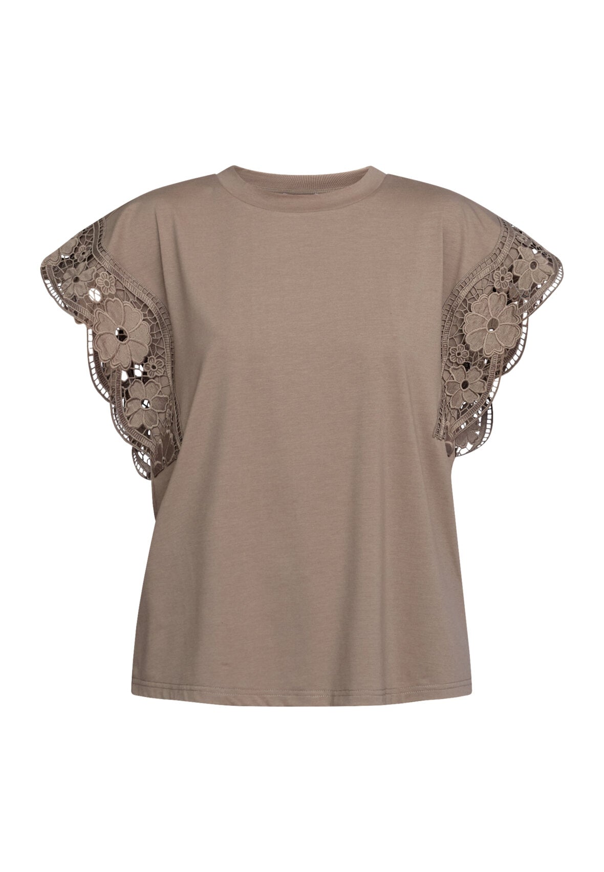 Love & Divine love1517 tee lace d. sand