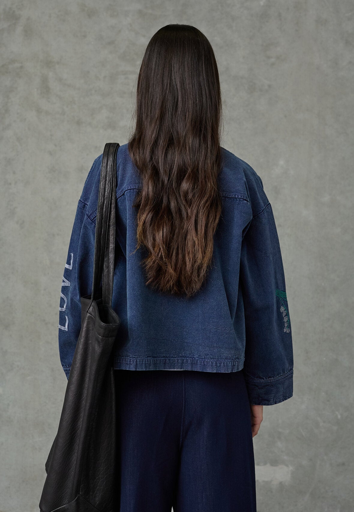 Love & Divine love1612 Denim jacket navy wash