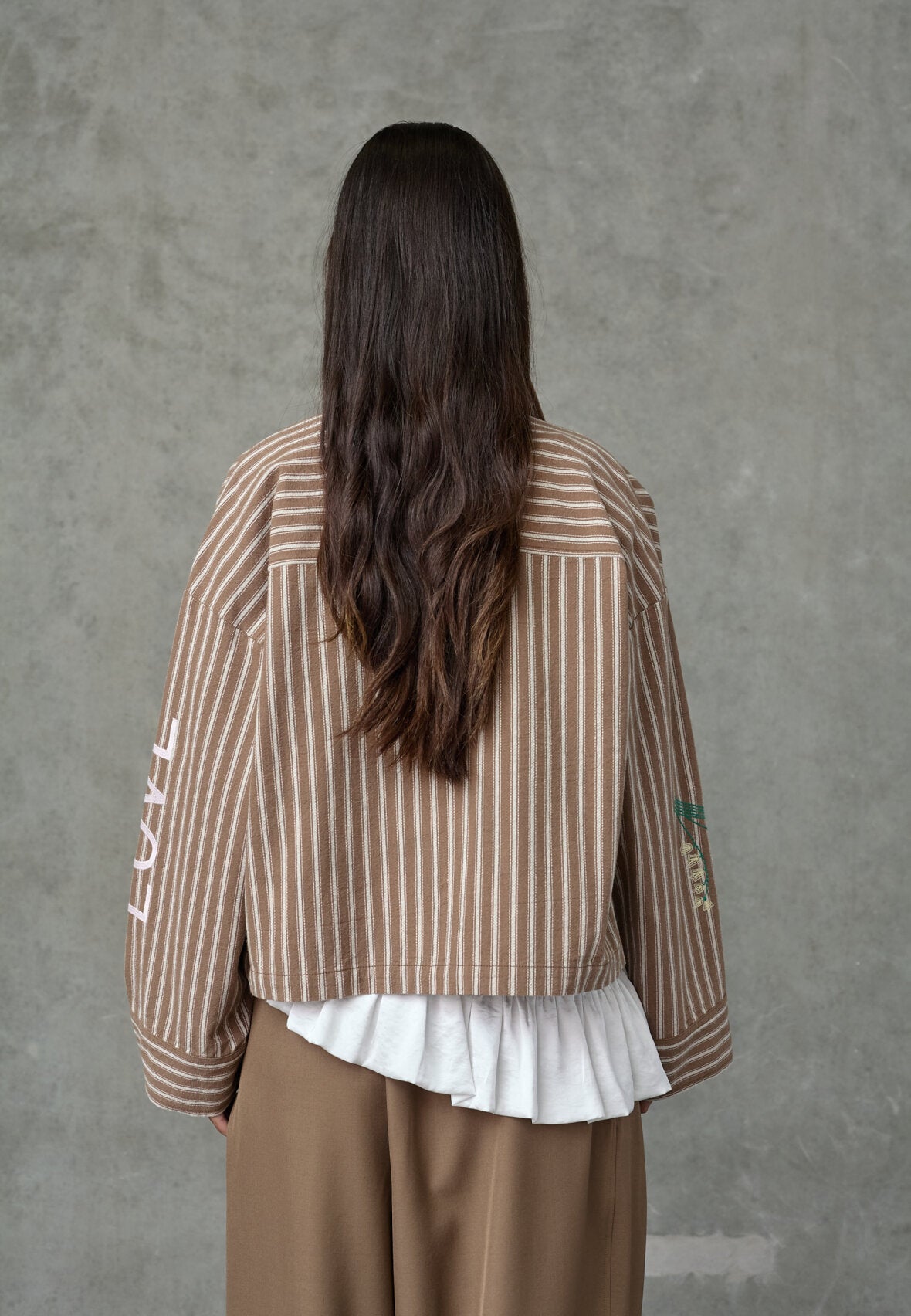 Love & Divine love1612 Canvas jacket hazelnut