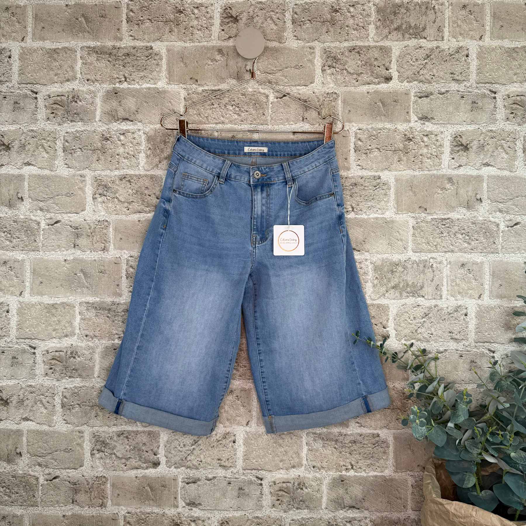 CABANA Living Amilja 1727 shorts denim blue