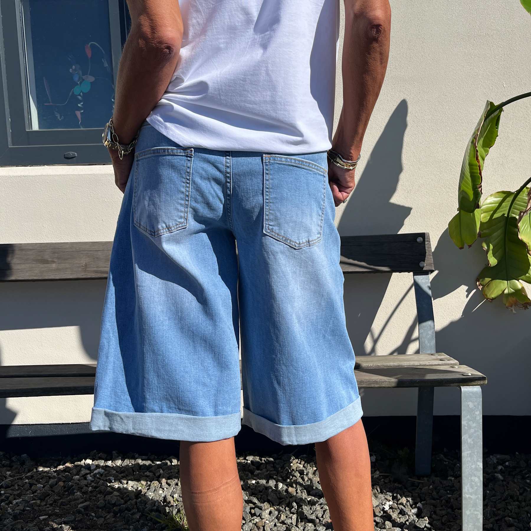 CABANA Living Amilja 1727 shorts denim blue