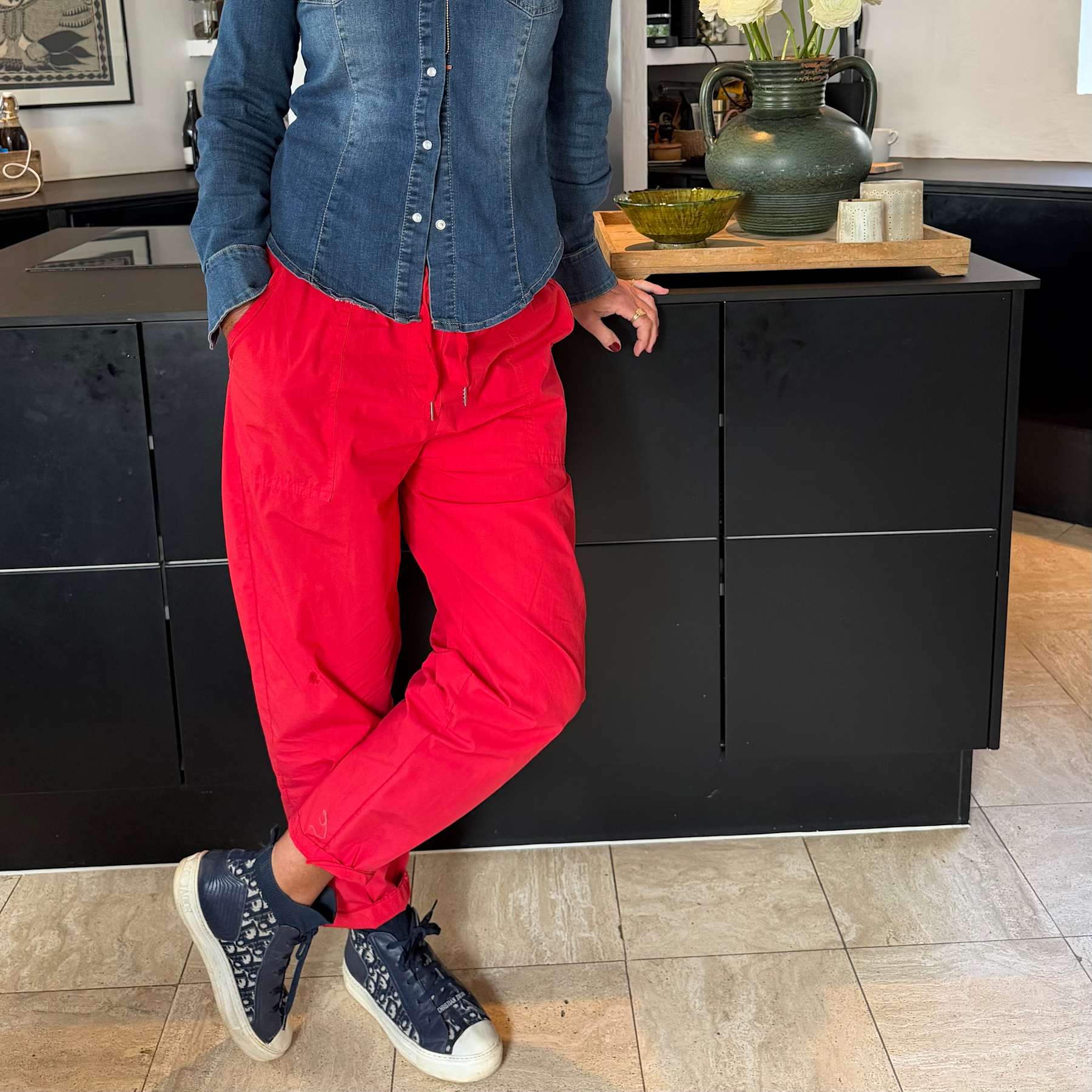 CABANA Living 11438 Abuja pants red