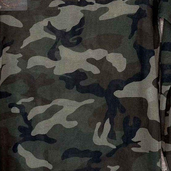 CABANA Living 12733 Cash blouse camo military