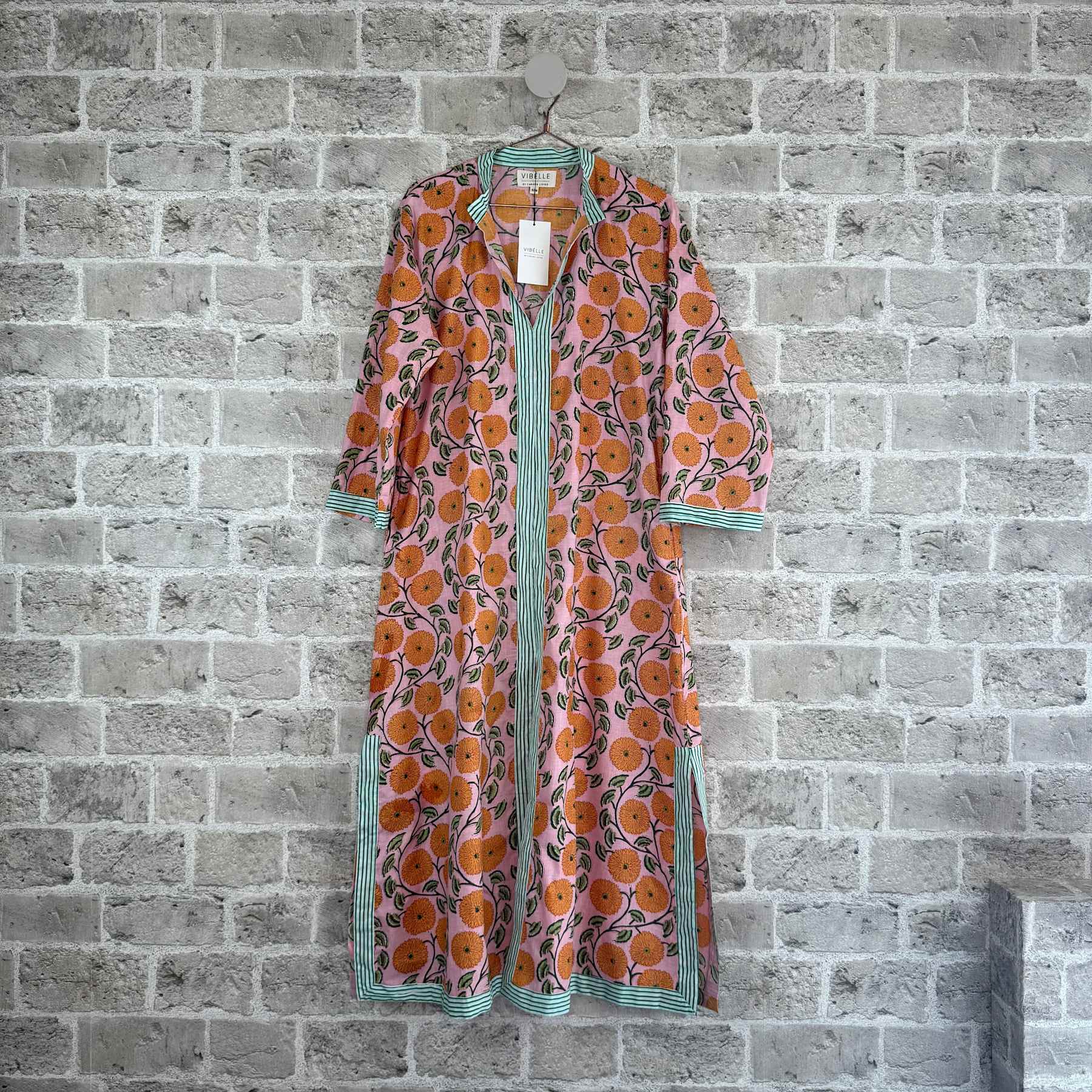 CABANA Living Zana kaftan dress orange