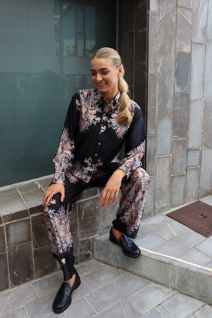 Liberte 22341 Wennise LS shirt paisley