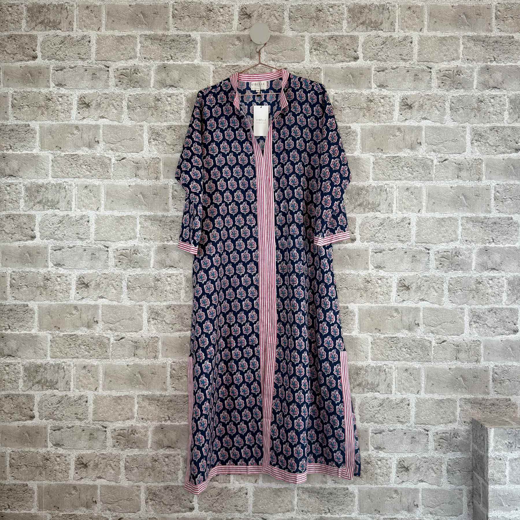 CABANA Living Sava kaftan dress navy