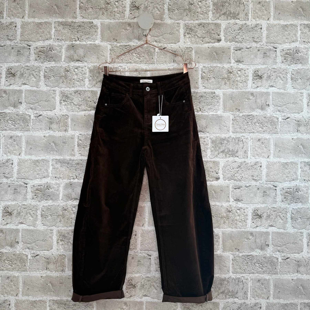 CABANA Living Cloud 9320 pants brown cord