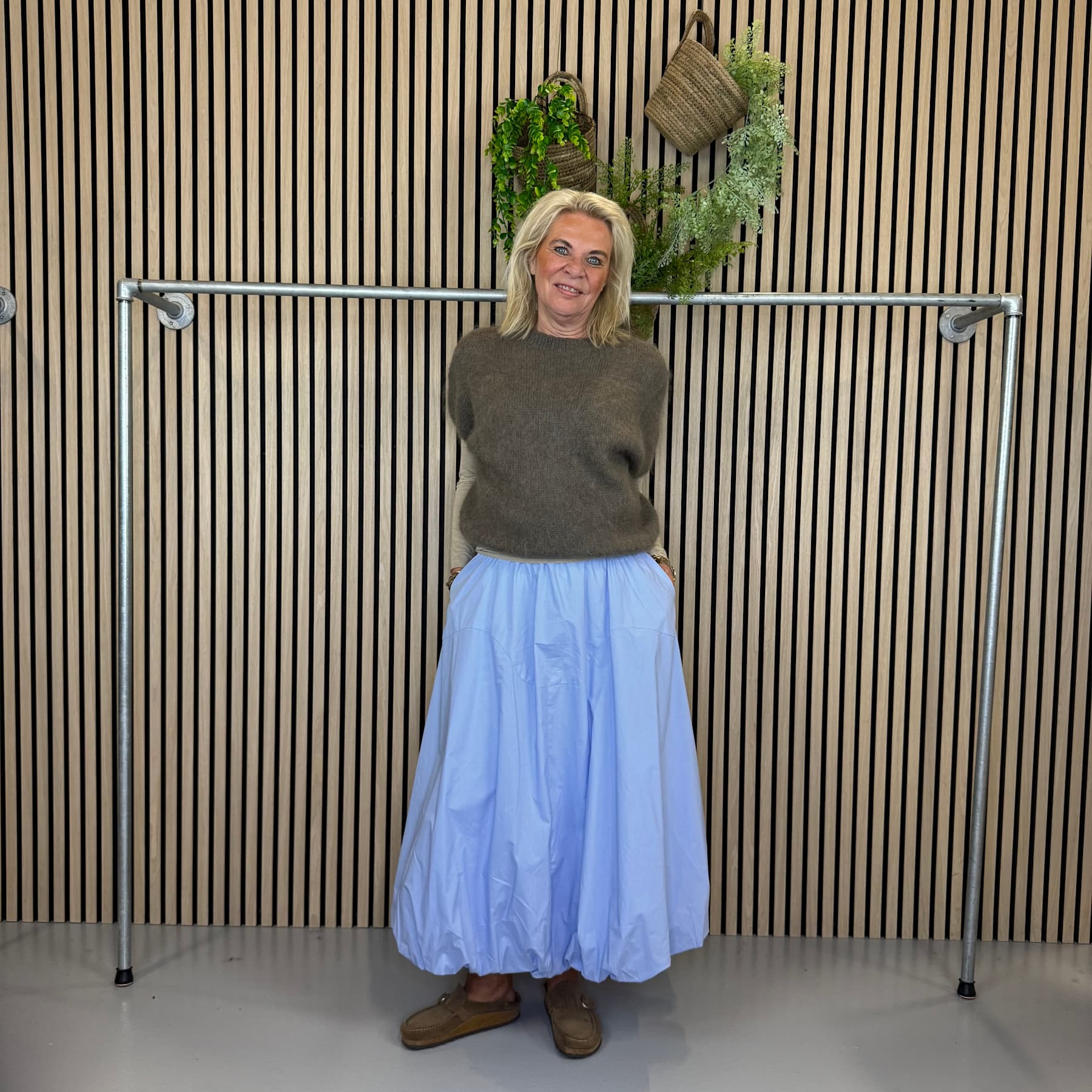 CABANA Living Ahlia 3521 skirt celeste
