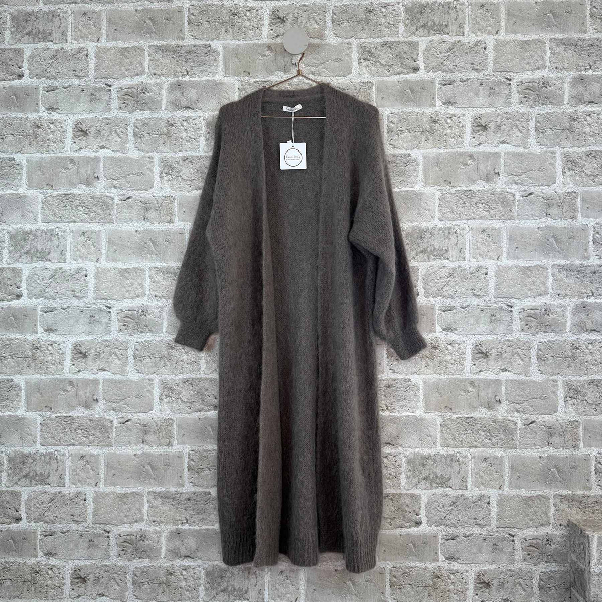 CABANA Living Lucy cardigan 8819 fango