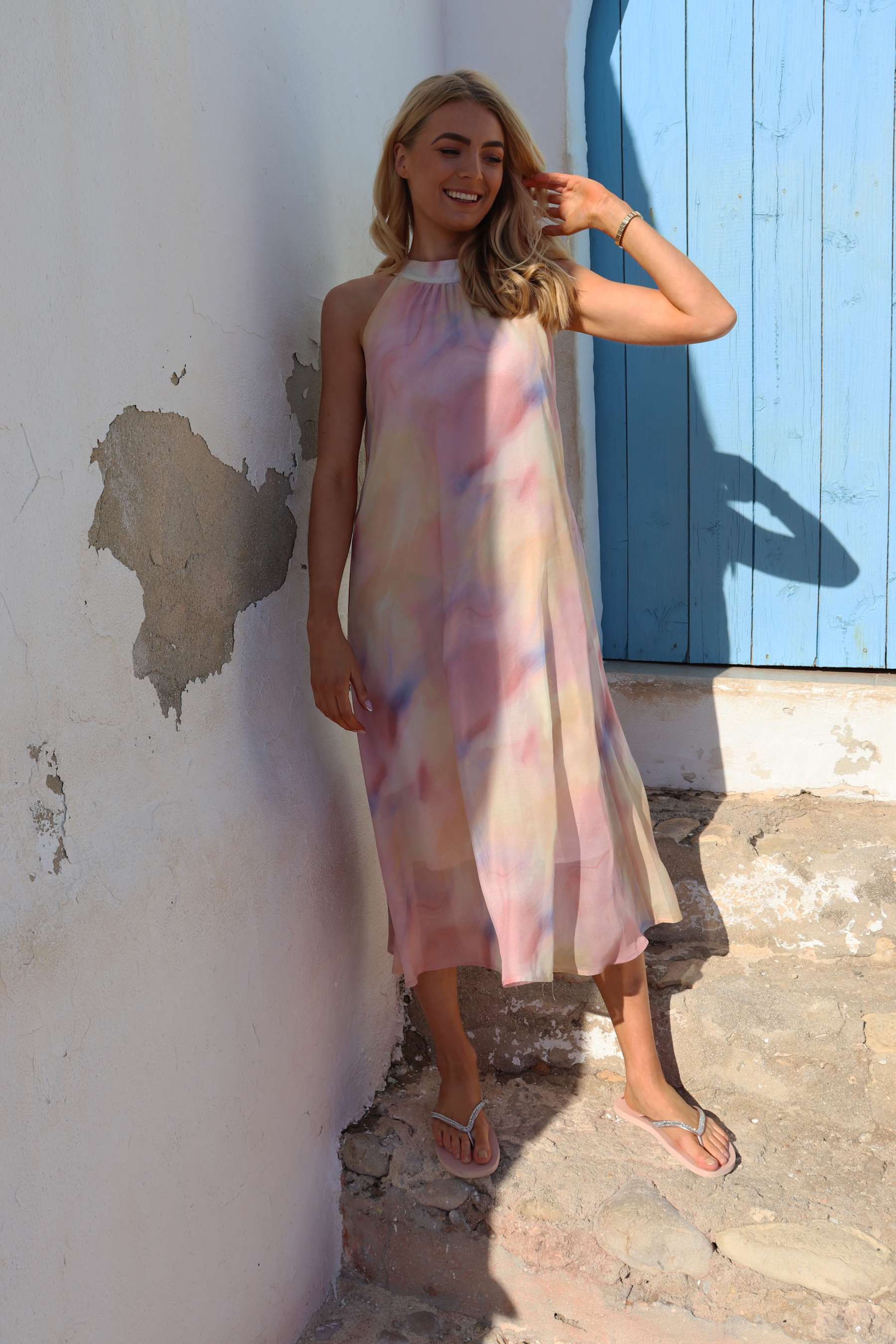 Liberte 22384 Ariel dress rose coral