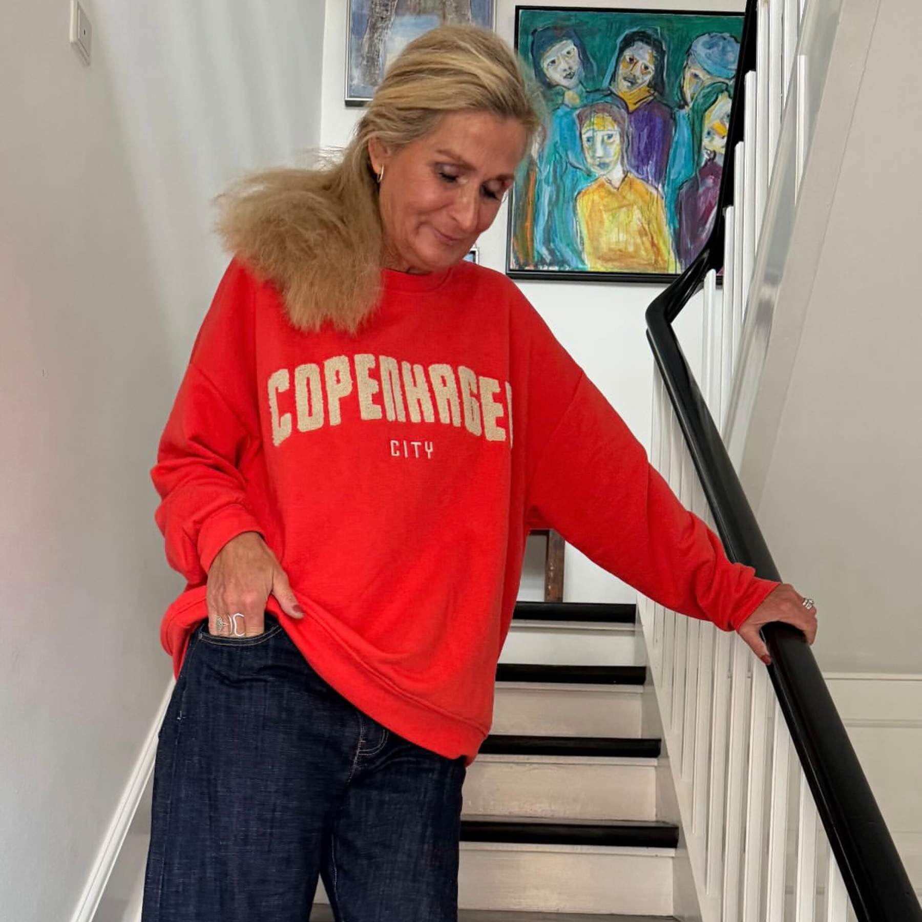 CABANA Living H2152 CPH City sweat rosso