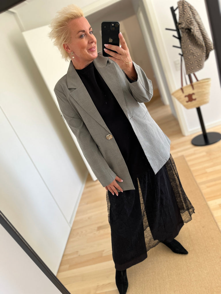 Love & Divine love 1447 T-shirt dress black