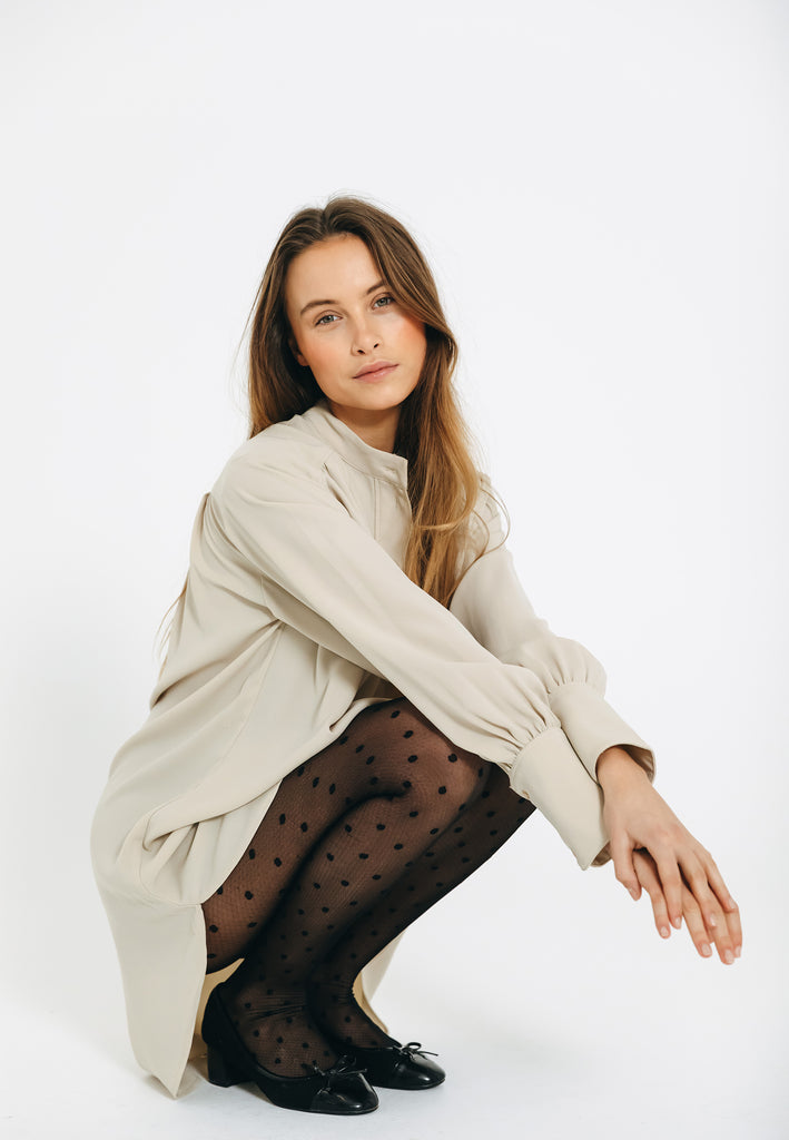 Decoy 16056 tights dots 25 den black