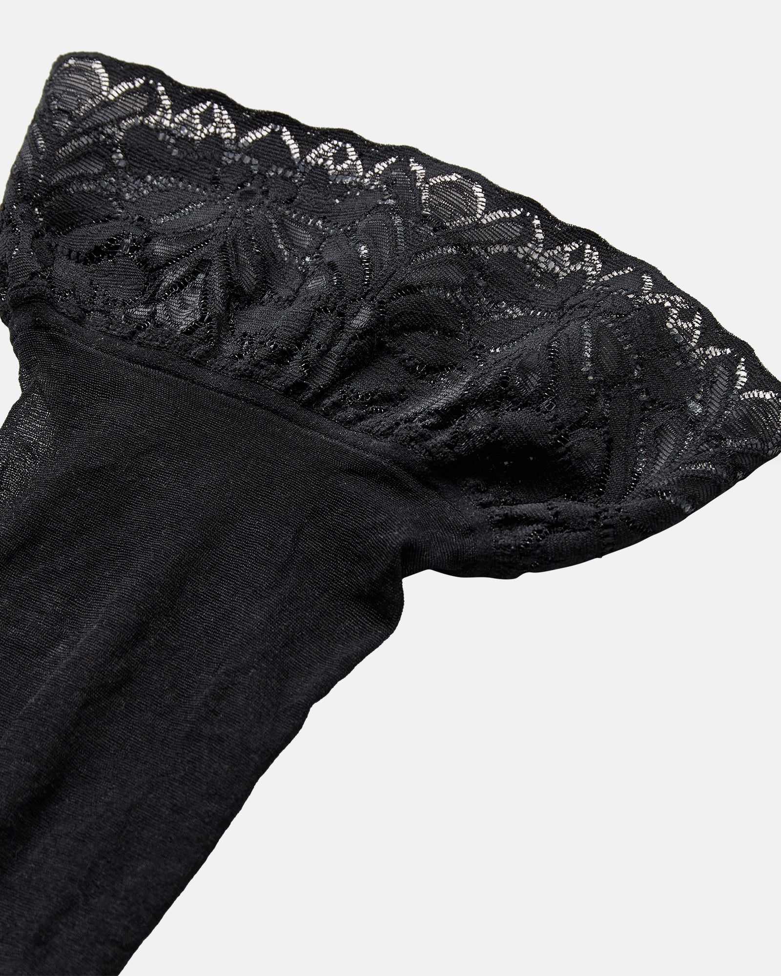 Decoy 19672 tights stay up 20 den black