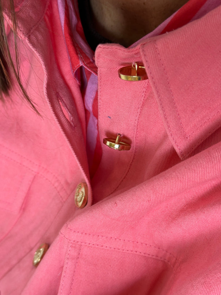 Gaspar 2510722 Rio dress canvas pink