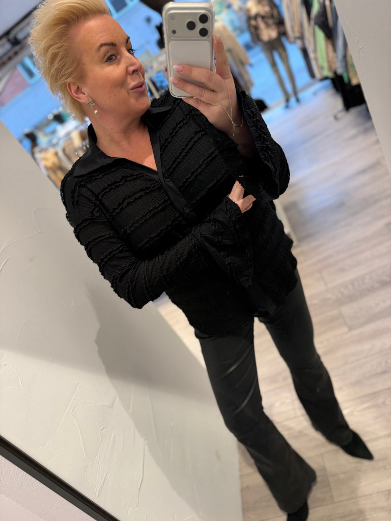 By Engbork Ciwi bluse lace black