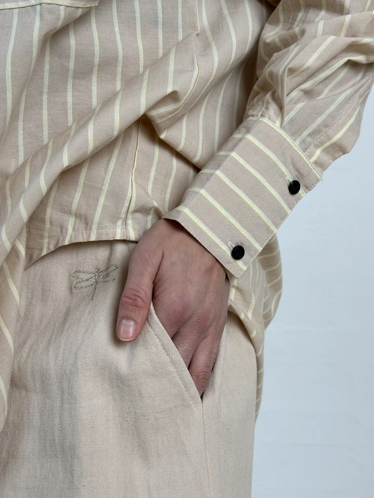 Gaspar 2610328 Skagen shirt stripe sand