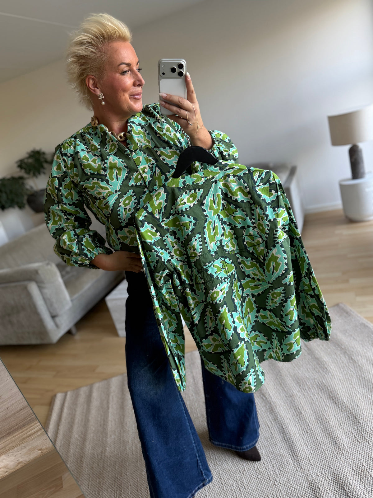 Gaspar 2607347 Læsø shirt print green
