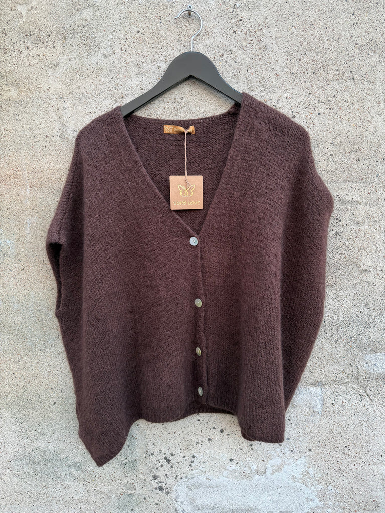 Boho Love B1311 strik mohair brown