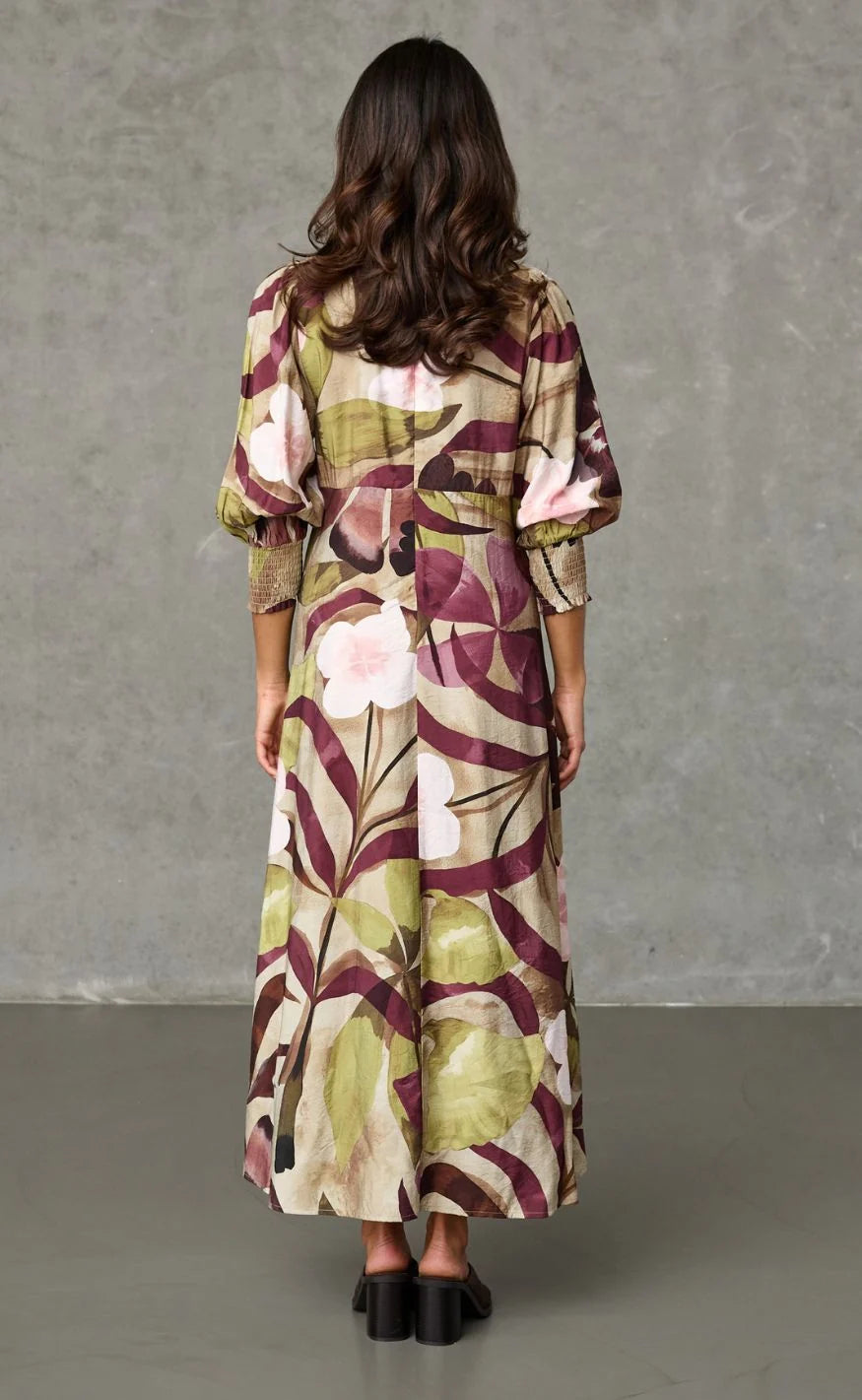 Love & Divine love914-21 dress Autumn flower