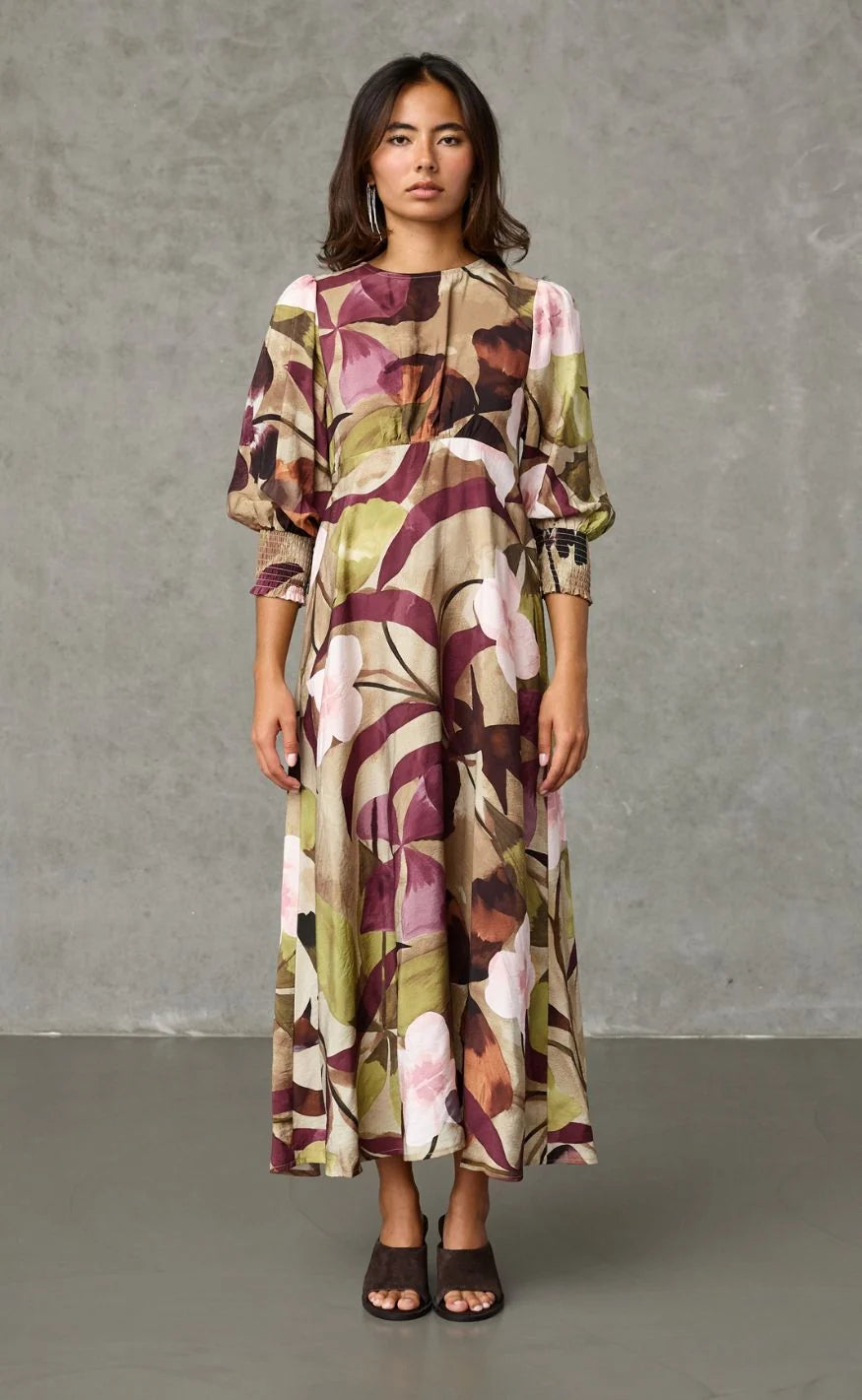 Love & Divine love914-21 dress Autumn flower