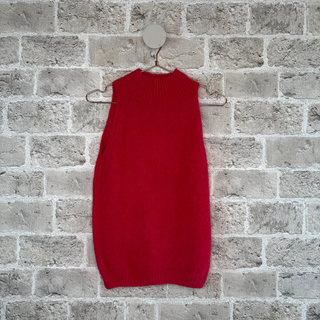 CABANA Living Kaya mohair top red