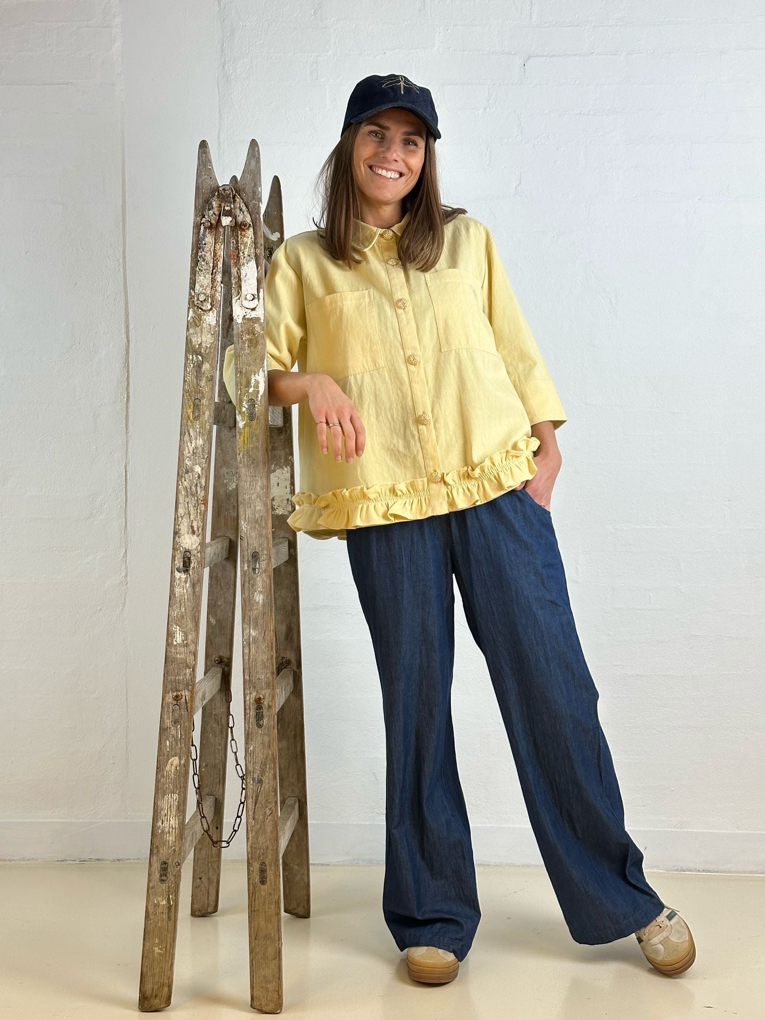 Gaspar 2501931 Honolulu bukser sporty denim