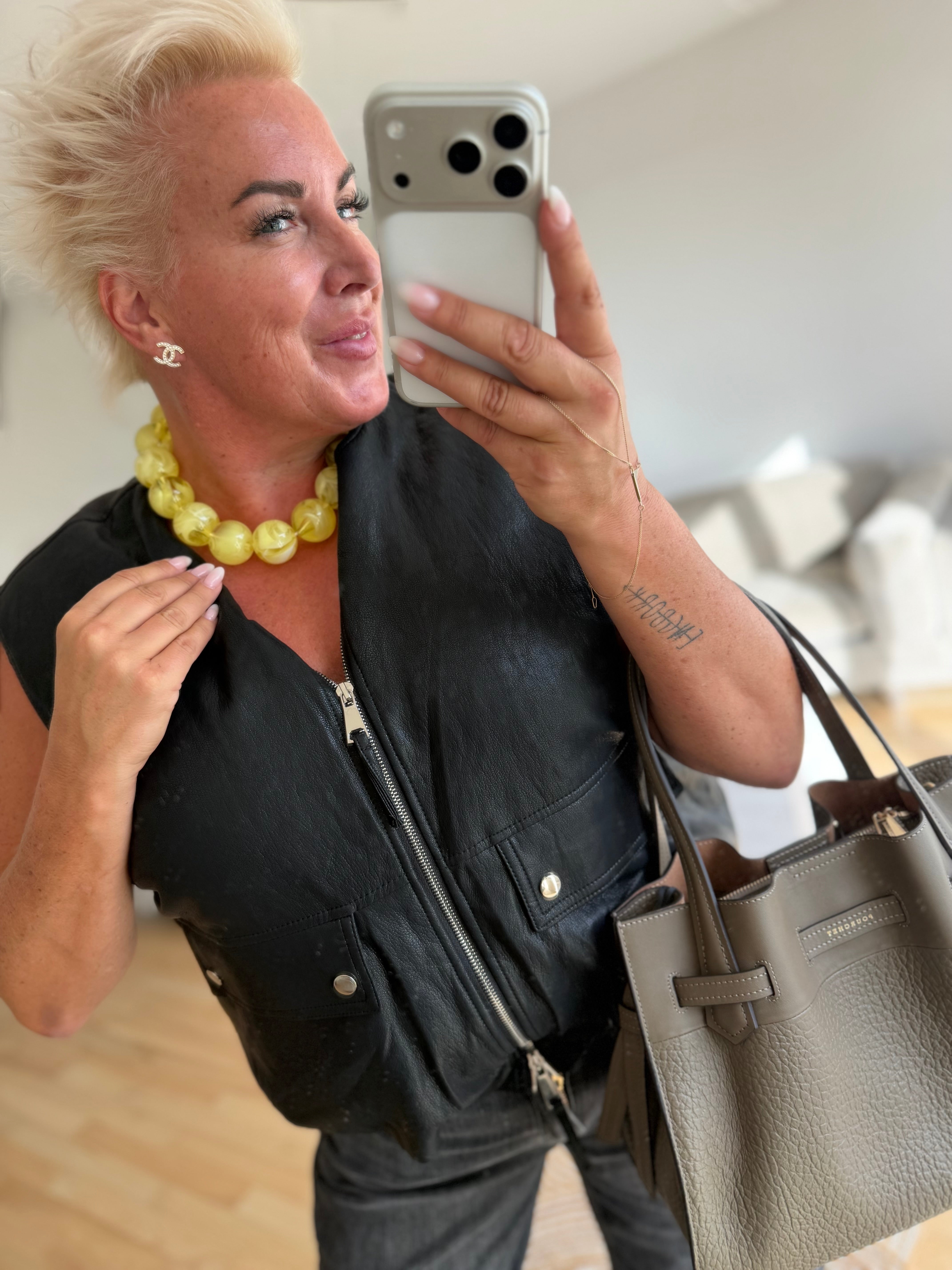 Bali collection Mables necklace yellow