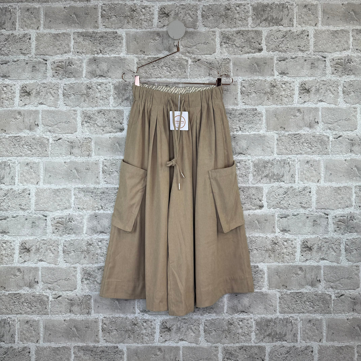 CABANA Living Bello 7513 cord bukse-nederdel beige