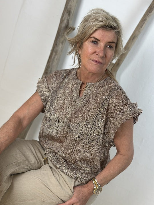 Gaspar 2601317 Zanzibar top brown