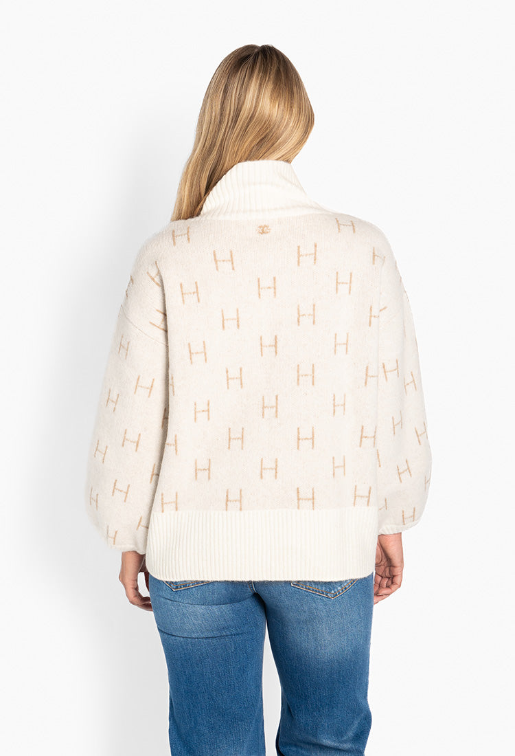 HÈST 1010120101 FAM sweater short white