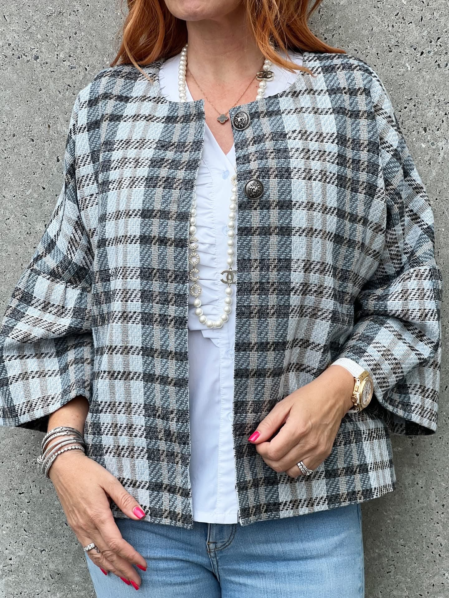 Design By Laerke Alberte kort jakke wowen