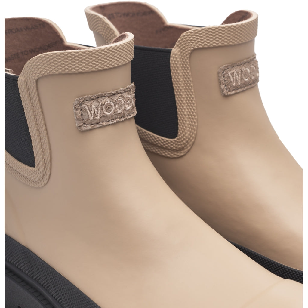 Woden W763 Liv waterproof boot coffee cream