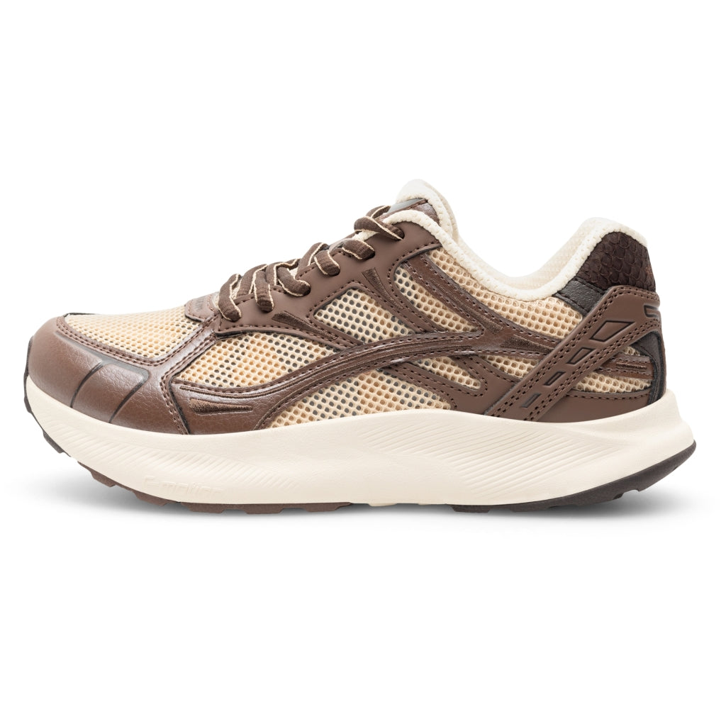 Woden WL804-541 Freja runner sneaker cacao
