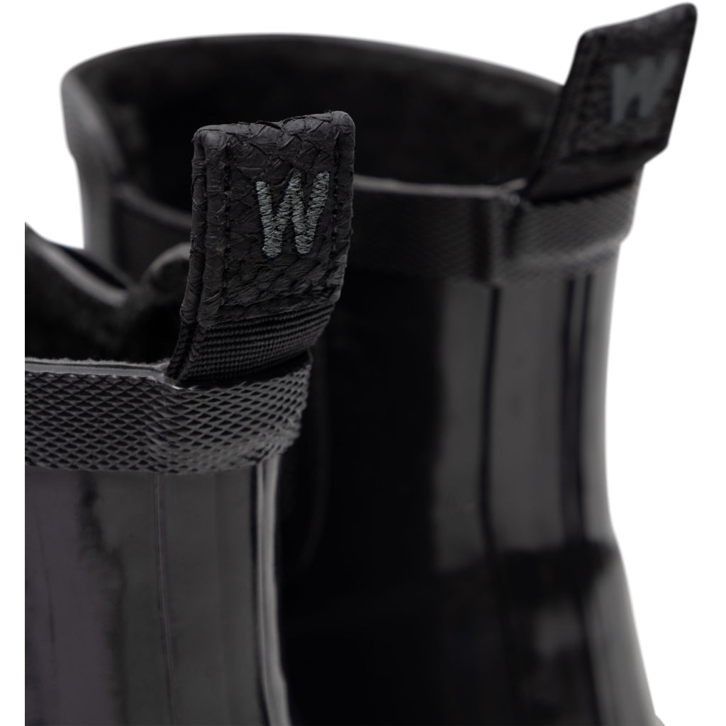 Woden WL772 Alison glossy warm boot black