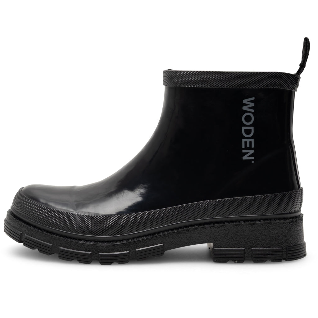 Woden WL772 Alison glossy warm boot black