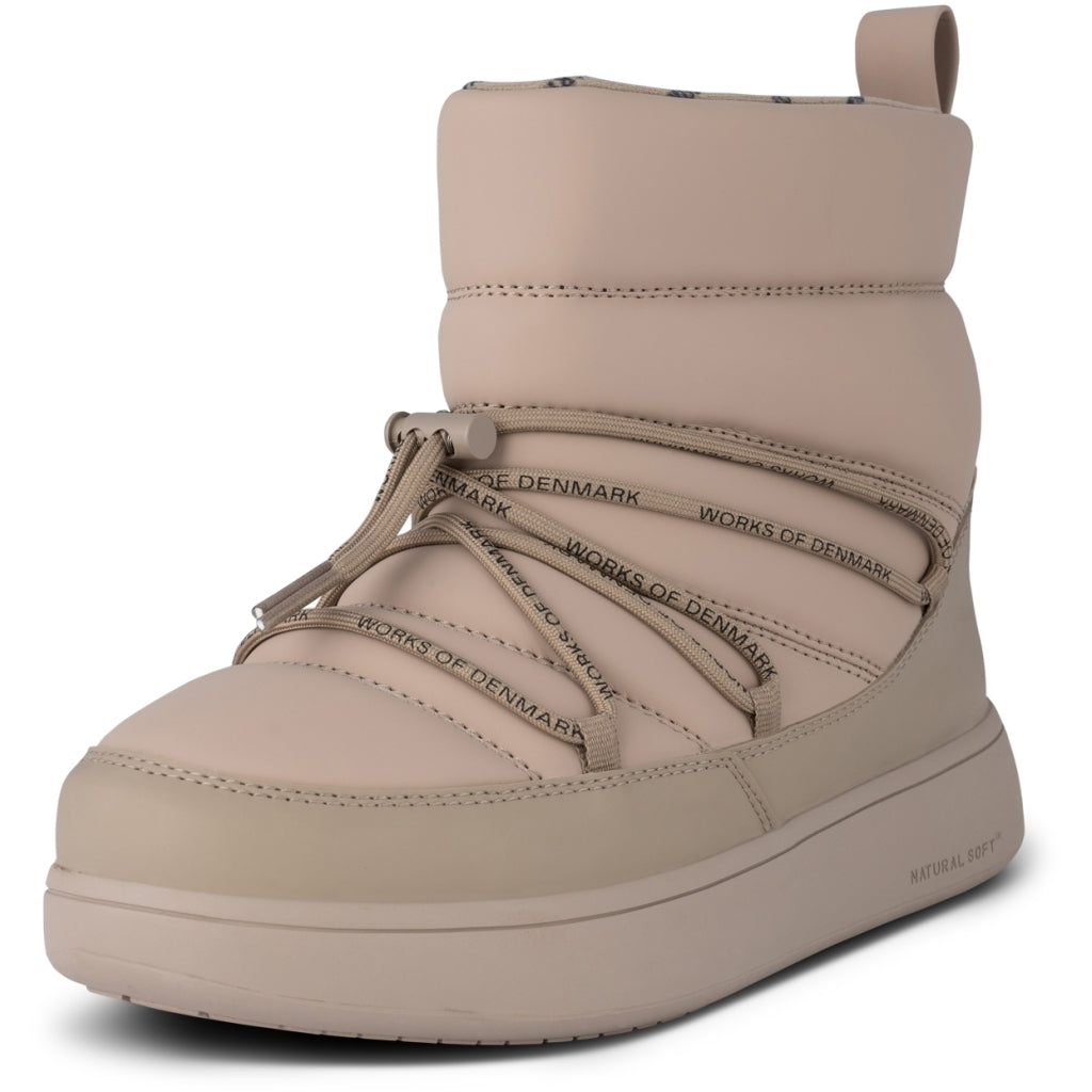 Woden WL968 Isa lace waterproof boot silver