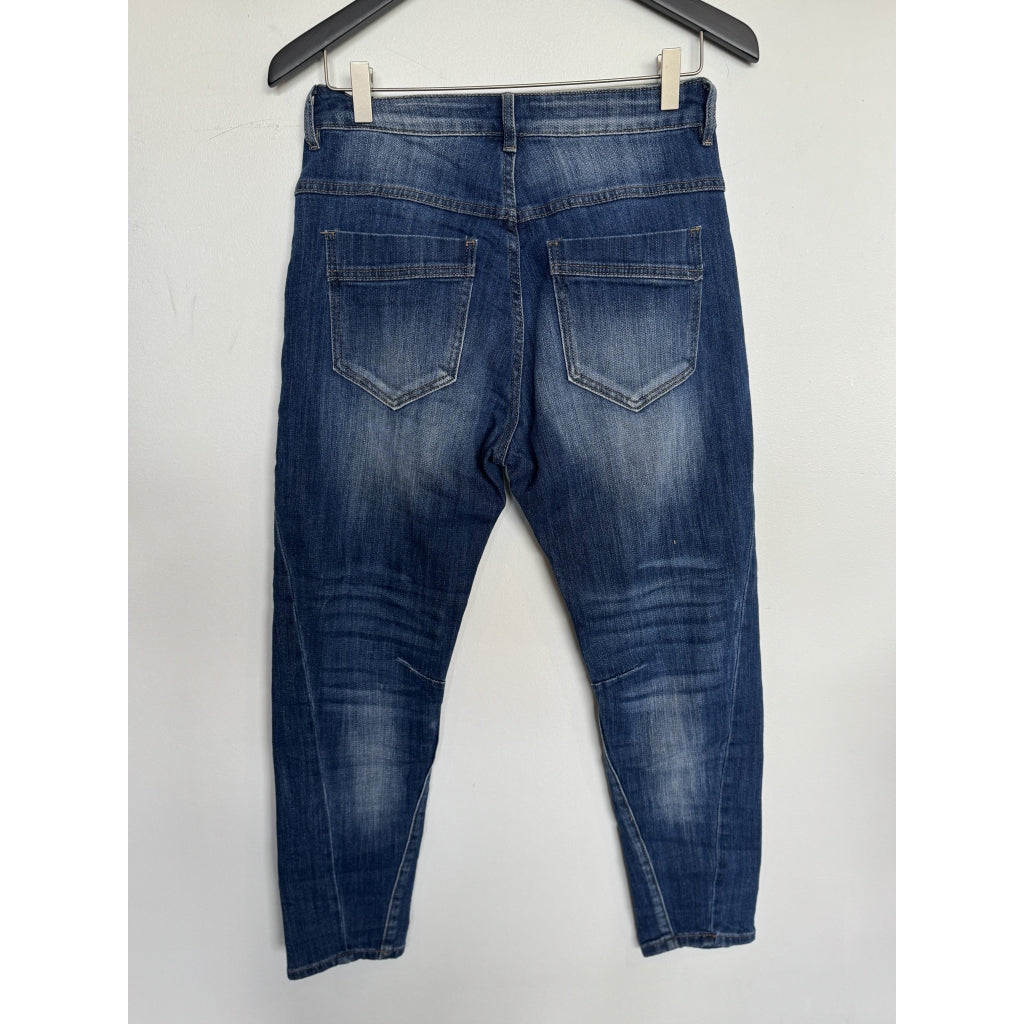 Qnuz 9186 Denim jeans classic blue