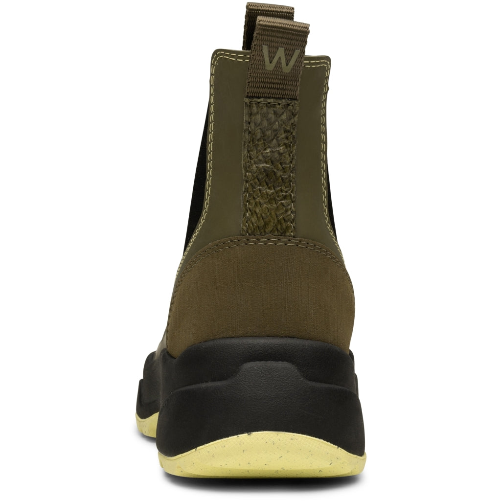 Woden WL957 Siri waterproof dark olive pale lime